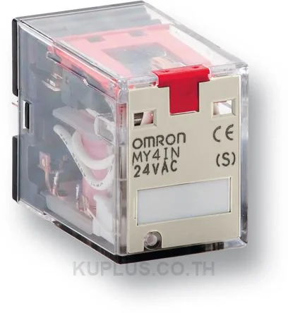 รีเลย์ OMRON MY4IN-GS DC48 4PDT 24 V DC 3 A