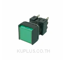 สวิตช์ปุ่มกด/ไพลอตแลมป์ OMRON A16L-AGA-24D-2 DPDT 125 V 5 A