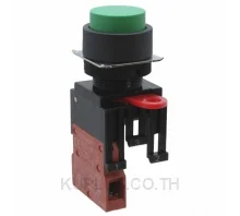สวิตช์ปุ่มกด/ไพลอตแลมป์ OMRON A22-TG-01A SPST-NC 110 V 10 A