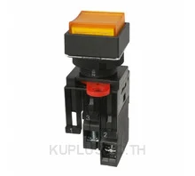 สวิตช์ปุ่มกด/ไพลอตแลมป์ OMRON A22L-CY-24A-10A SPST-NO 110 V 10 A