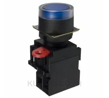 สวิตช์ปุ่มกด/ไพลอตแลมป์ OMRON A22L-GA-24A-10M SPST-NO 110 V 10 A