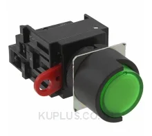 สวิตช์ปุ่มกด/ไพลอตแลมป์ OMRON A22L-HG-24A-10A SPST-NO 110 V 10 A