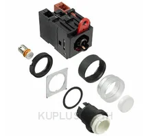 สวิตช์ปุ่มกด/ไพลอตแลมป์ OMRON A22L-TW-24A-11A DPST 110 V 10 A