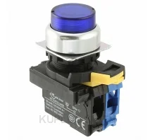 สวิตช์ปุ่มกด/ไพลอตแลมป์ OMRON A22NL-RPM-TAA-G100-AD SPST-NO 120 V 10 A