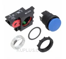 สวิตช์ปุ่มกด/ไพลอตแลมป์ OMRON A22R-FA-10A SPST-NO 120 V 10 A
