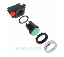 สวิตช์ปุ่มกด/ไพลอตแลมป์ OMRON A22R-FG-10M SPST-NO 120 V 10 A