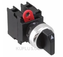 ซีเล็คเตอร์สวิตช์ OMRON A22RS-3M-20 DPST-NO 10 A
