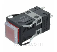 สวิตช์ปุ่มกด/ไพลอตแลมป์ OMRON A3PA-90D11-24AR DPDT 125 V 5 A