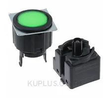 สวิตช์ปุ่มกด/ไพลอตแลมป์ OMRON A3UL-TBG-1A1C-M SPDT 30 V 0.1 A