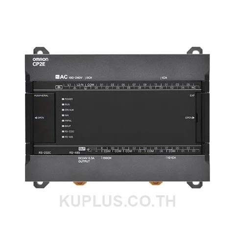 PLC / ยูนิตอินพุต-เอาต์พุต OMRON CP2E-S30DT-D