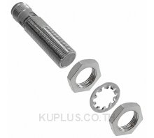 M12, Sensing distance 2mm, NC, Shielded, PNP DC 3-wire, Connector