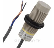 Proximity sensor, capacitive, M30, unshielded, 15 mm, DC, 3-wire, NPN-NO, 2 m cable