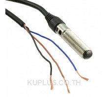 1 m and 50 mm Sensing Distance Fixed Compact Cylindrical Sensor, Negative-Positive-Negative (NPN), Diffuse-Reflective - E3T-CD11 2M