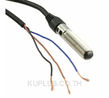 1 m and 50 mm Sensing Distance Fixed Compact Cylindrical Sensor, Negative-Positive-Negative (NPN), Diffuse-Reflective - E3T-CD11 2M