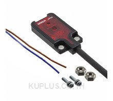 Photoelectric sensor, background suppression, 1-30mm, DC, 3-wire, PNP, dark-on, flat, 2m cable (requires bracket)