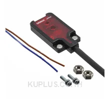 Photoelectric sensor, background suppression, 1-30mm, DC, 3-wire, PNP, dark-on, flat, 2m cable (requires bracket)