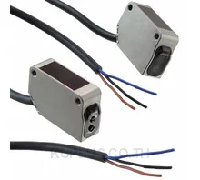 Photoelectric sensor. Through Beam. metal body. IP69K. 15m. Pre-wired. PNP Output