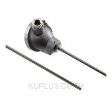 Temp. Sensor, Enclosed terminals, Pt100 class B, -200-450deg.,dia. 3.2mm, 200mm,SUS 304