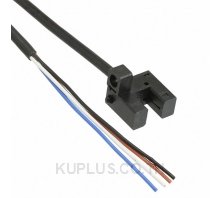 Photo micro sensor, slot type, NPN, 1 m robotic cable