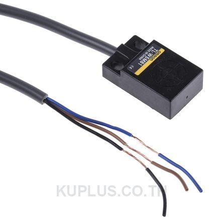 Proximity sensor, inductive, non-shielded, 5mm, DC, 3-wire, PNP-NO, 2m cable