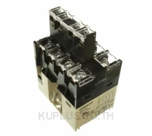 Omron 4PST-NO Non-Latching Relay DIN Rail, 24V dc Coil, 40 A