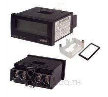 Total counter, 1/32DIN (48 x 24 mm), self-powered, LCD with backlight, 8-digit, 30cps/1kcps, VDC input, black case