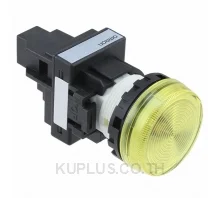 ไพลอตแลมป์/ไฟแสดงสถานะ OMRON M22N-BN-TYA-YC 24 V DC เหลือง