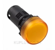 ไพลอตแลมป์/ไฟแสดงสถานะ OMRON M22R-EY-24A 24 V เหลือง