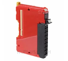 8 Digital Safety Inputs, PNP 24 VDC, screwless push-in connector, 12 mm wide
