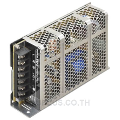 Covered type, 100 to 120 VAC/ 200 to 240 VAC, Power rating 100 W, Output: 12 V, Terminal block facing upward (Screw terminal), Harmonic current emissions