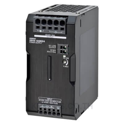 Case model, Coationg, 100 to 240 VAC, Power rating 480 W, Output: 24 V, Terminal blocks (Push-In Plus Terminal Block), Undervoltage alarm output, Parallel operation, Harmonic current emissions