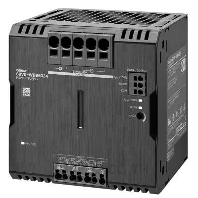 3-phase power supply, 400 VAC, 960 W, 24 VDC, 40 A, DIN rail mounting