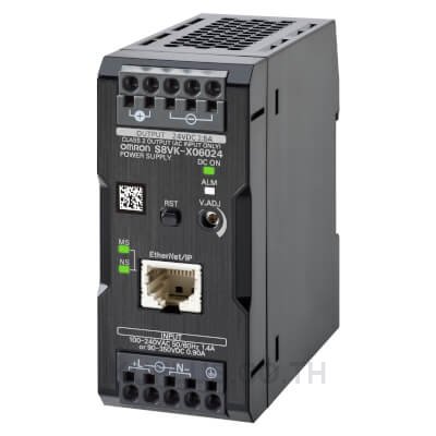 Case model, Coationg, Input: 100 to 240 VAC, Power rating 60 W, Output: 24 VDC, Terminal blocks (Push-In Plus Terminal Block), Communications: Yes (EtherNet/IP, Modbus TCP), Parallel operation, Harmonic current emissions