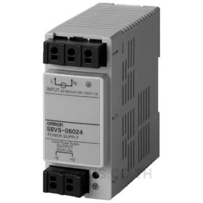 พาวเวอร์ซัพพลาย OMRON S8VS-06024 100-240 V AC 2.5 A 60 W