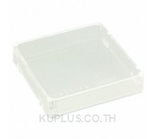 Protective cover for DIN48x48mm device, hard plastic (shallow)