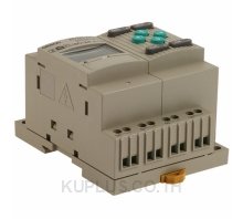 Programmable relay, 100-240 VAC supply, 6x 100-240 VAC inputs, 4x relay outputs 5 A, RTC, LCD display