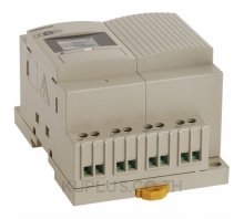 Programmable relay, 24 VDC supply, 6x 24 VDC inputs (2 of which can be 0-10 V analog inputs), 4x transistor outputs