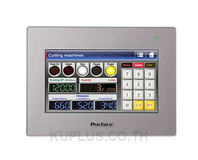 PFXGP4402WADW, หน้าจอสัมผัสขนาด 7" Wide  TFT Analog Touch Panel (DC) 
