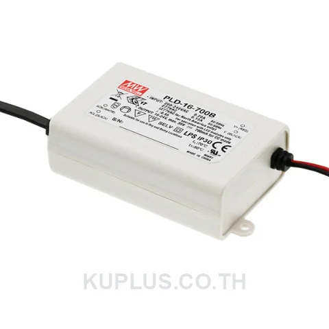 LED Driver (แหล่งจ่ายไฟสำหรับ LED) Mean Well PLD-16-1400
