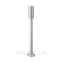   LR4-02PJNU40mm UL CE IP65 DC 24V, Base Unit, Pole Mount with Circular Bracket and Cable, No Flashing/Buzzer, Silver  