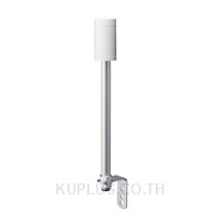   LR5-01LJNW50mm UL CE IP65 DC 12V, Base Unit, Pole Mount with L Bracket and Cable, No Flashing/Buzzer, Off-white  