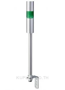 LR LED Pre-Configured Beacon Tower With Buzzer, 1 Light Elements, Green, 24 V dc