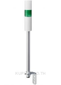 LR LED Pre-Configured Beacon Tower With Buzzer, 1 Light Elements, Green, 24 V dc