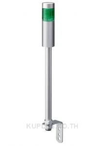 LR LED Pre-Configured Beacon Tower, 1 Light Elements, Green, 24 V dc