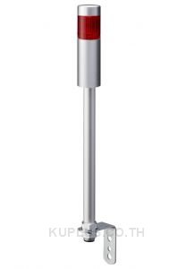 LR LED Pre-Configured Beacon Tower, 1 Light Elements, Red, 24 V dc