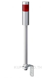 LR LED Pre-Configured Beacon Tower, 1 Light Elements, Red, 24 V dc