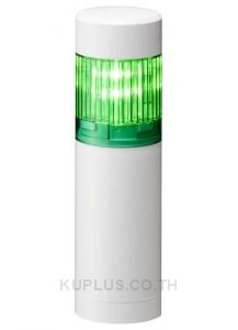 LR LED Pre-Configured Beacon Tower, 1 Light Elements, Green, 24 V dc