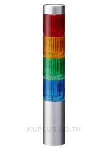 LR LED Pre-Configured Beacon Tower, 4 Light Elements, 24 V dc