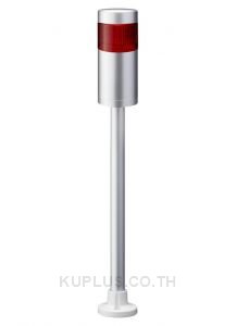 LR LED Pre-Configured Beacon Tower, 1 Light Elements, Red, 24 V dc