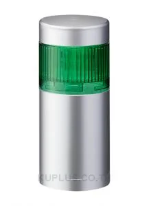 LR LED Pre-Configured Beacon Tower, 1 Light Elements, Green, 24 V dc